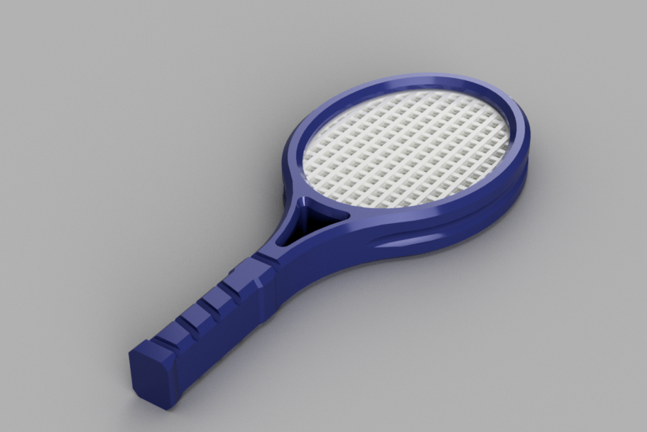Multi Color Tennis Racket