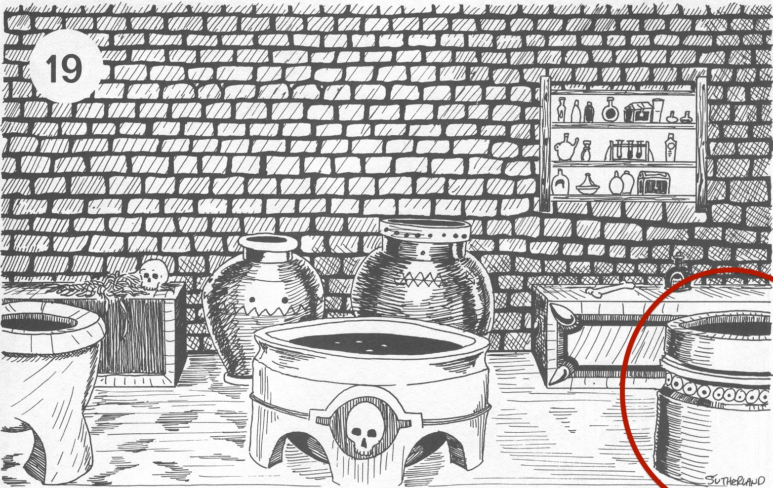 Tomb of Horrors Cauldron #2 for 28mm RPG Gaming