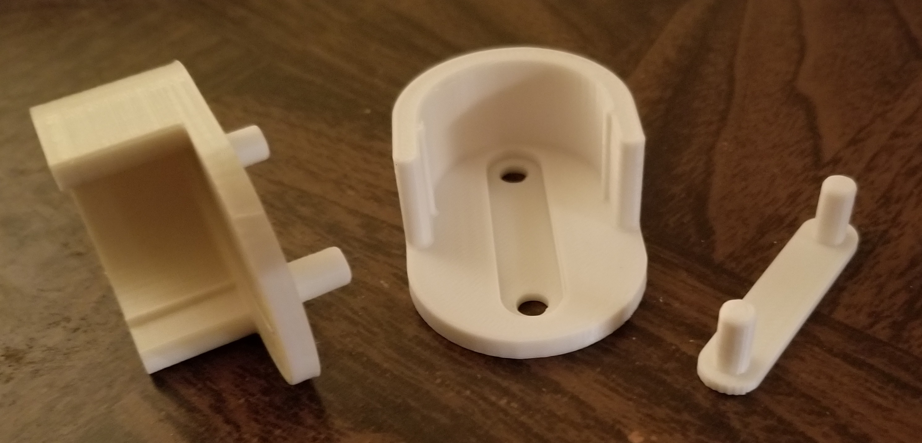 Closet Organizer Rod Holder