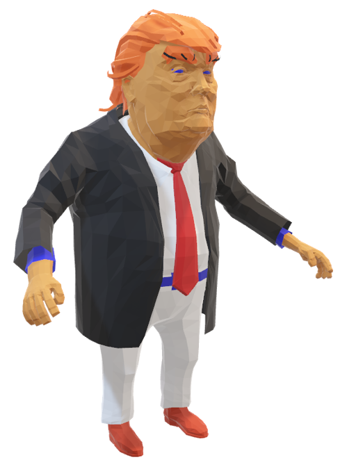 Trump 3d cad file