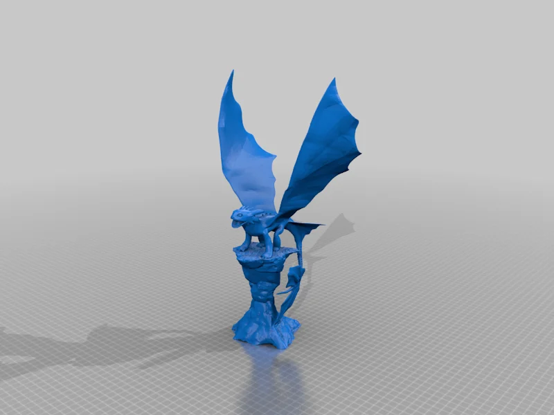 Toothless (fixed) - How to train your dragon