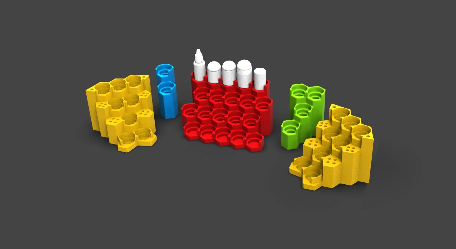 Modular Citadel/Vallejo Paint Rack