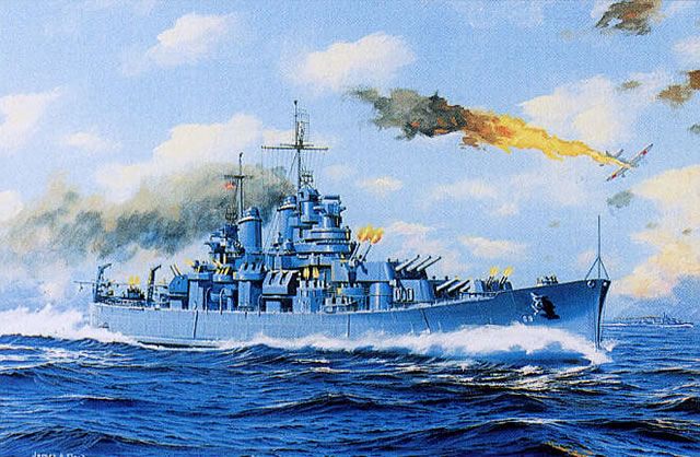 USS Cleveland 1/6000