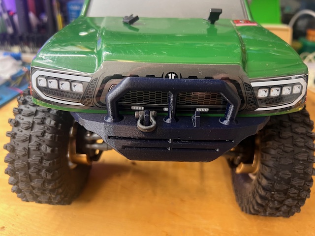SCX10 III Basecamp Front Bumper -- Pinched