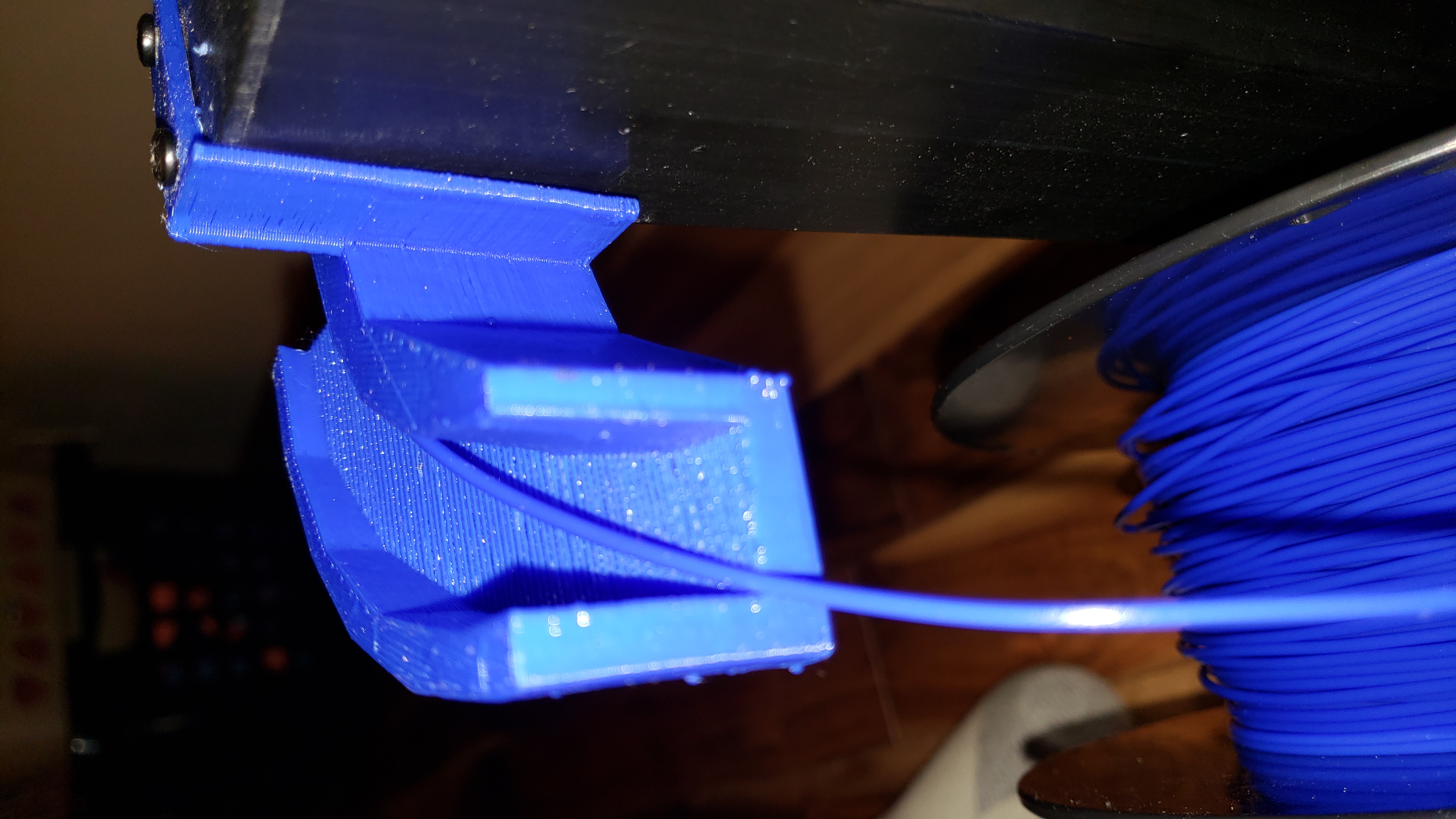 Monoprice Mini Delta Guide that look like a Water Slide