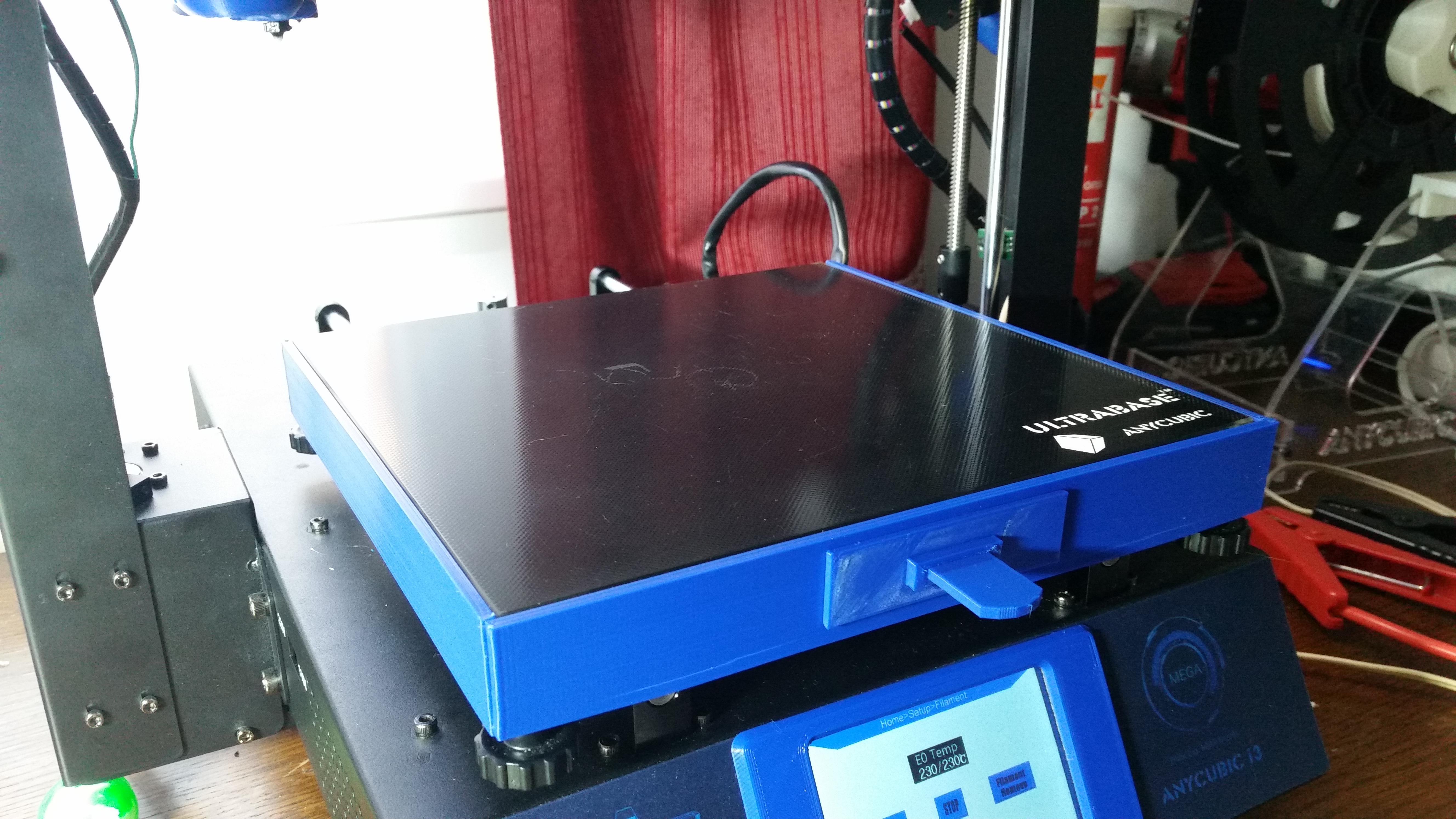 Anycubic I3 Heizbettumrandung
