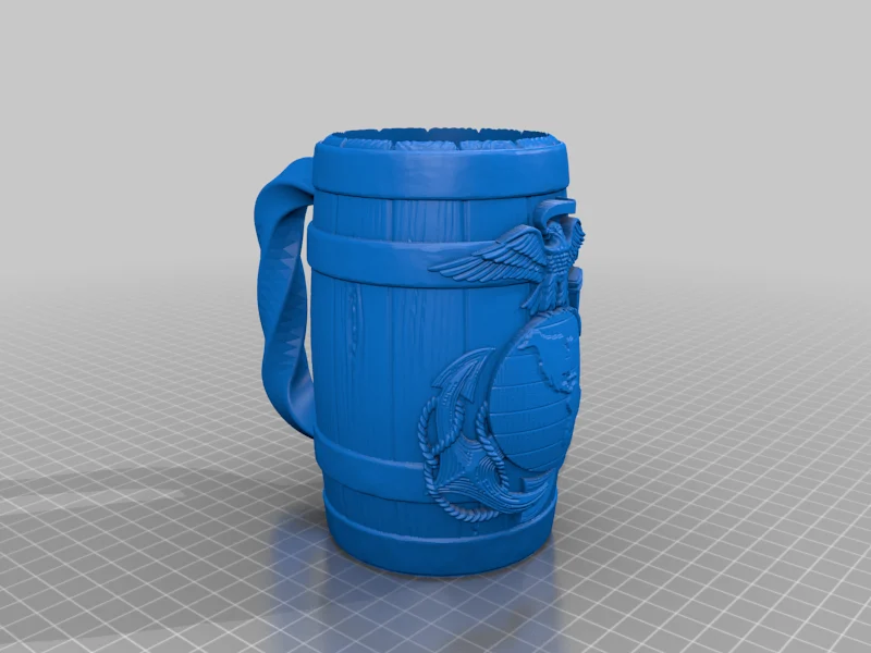Semper Fi beer mug