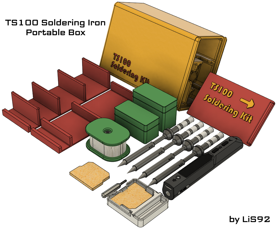 TS100 Solder Portable Box