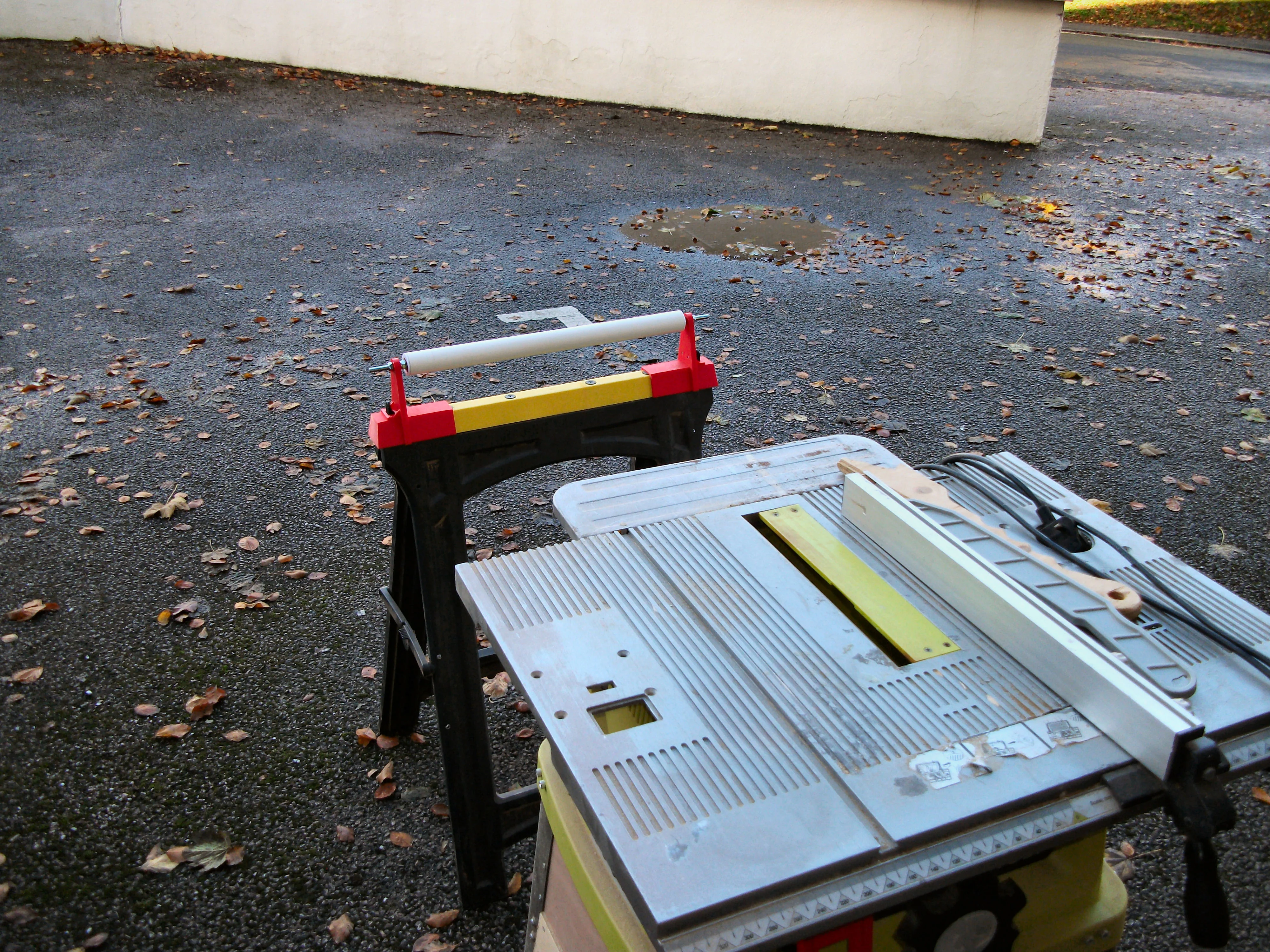 Outfeed Roller Top for ZAG Folding Sawhorse