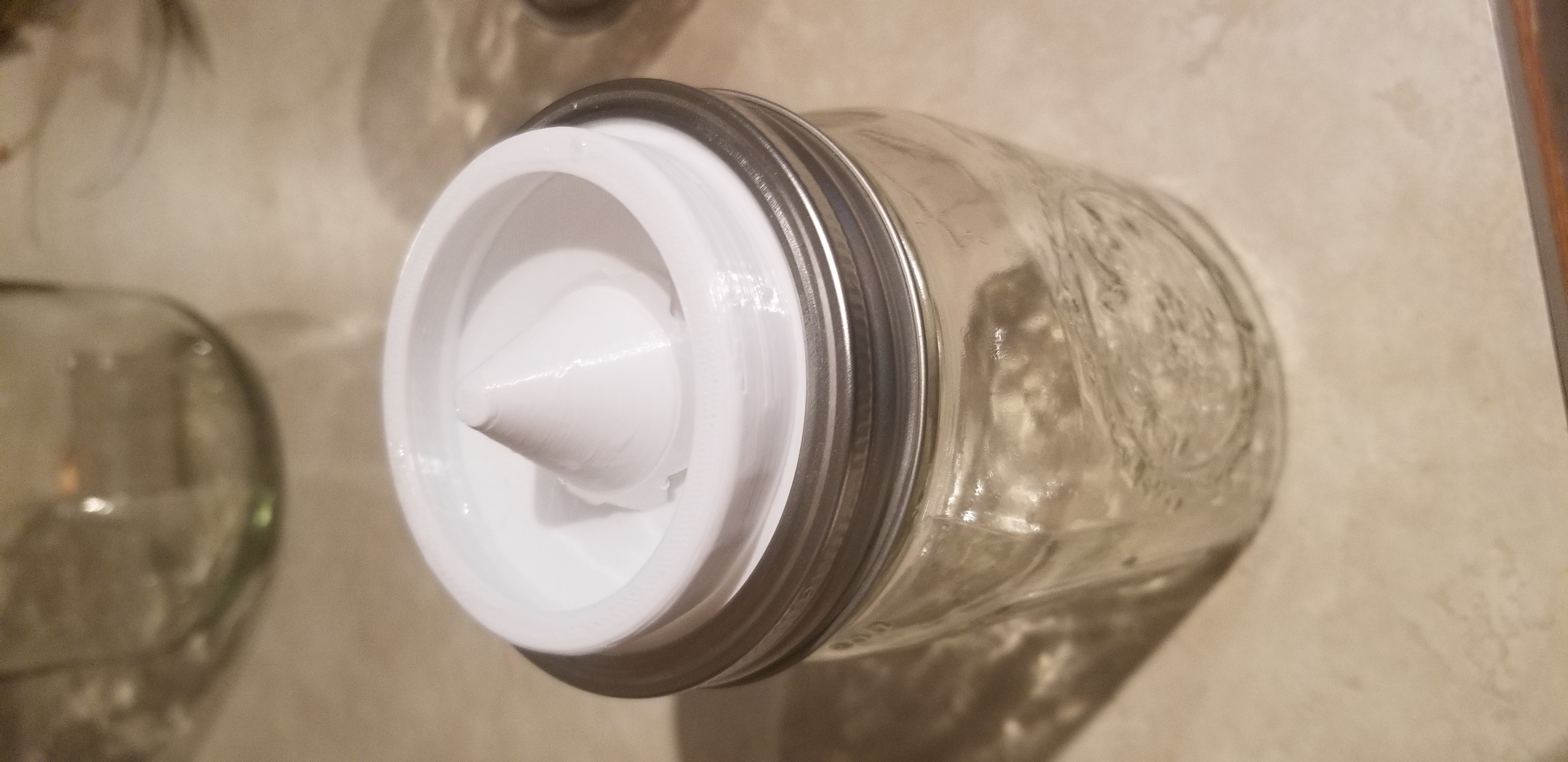 Mason Jar Fermentation Lid