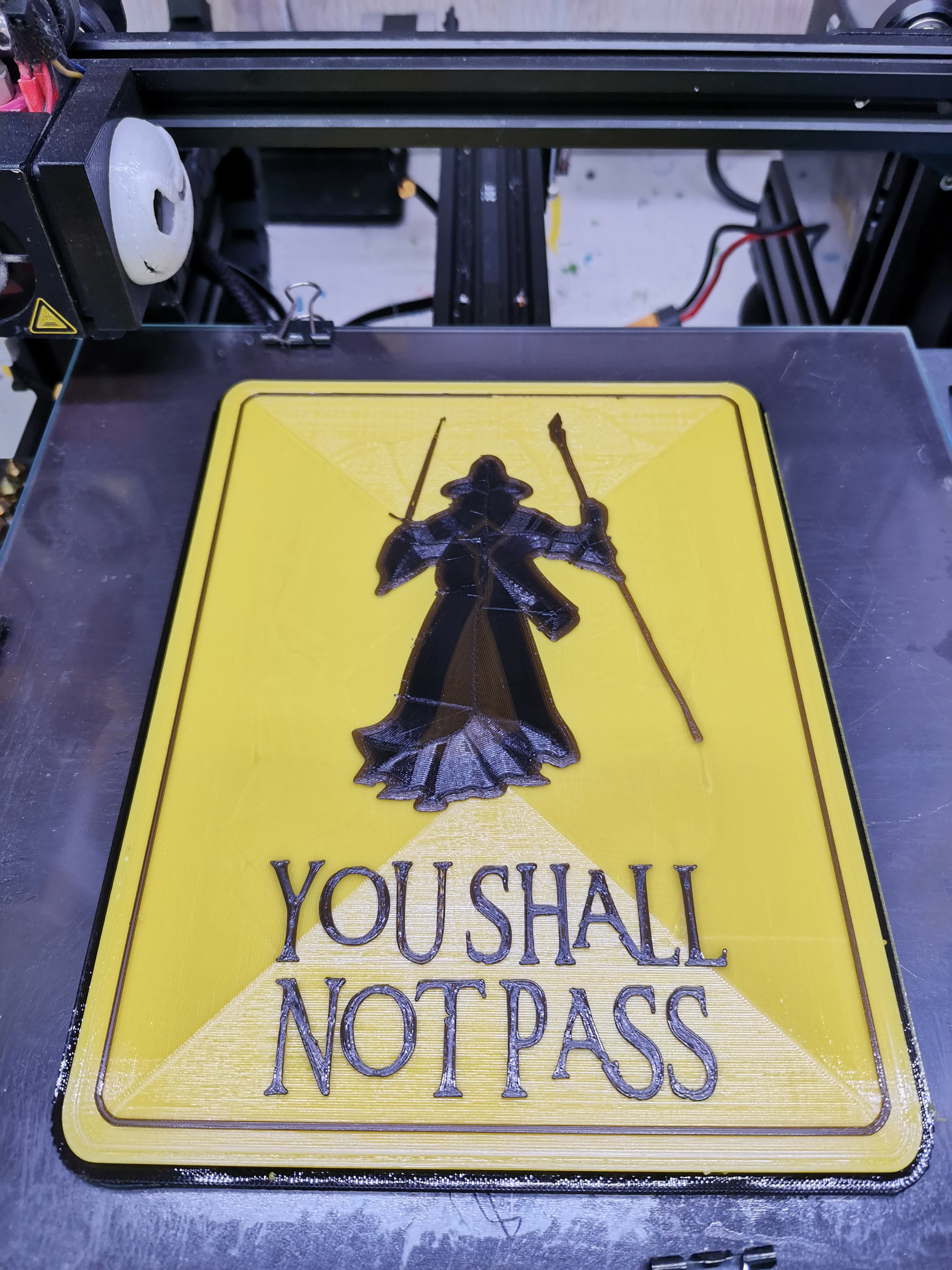 Shall not Pass sign