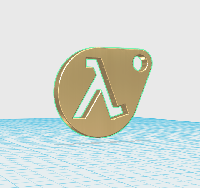 HalfLife keychain