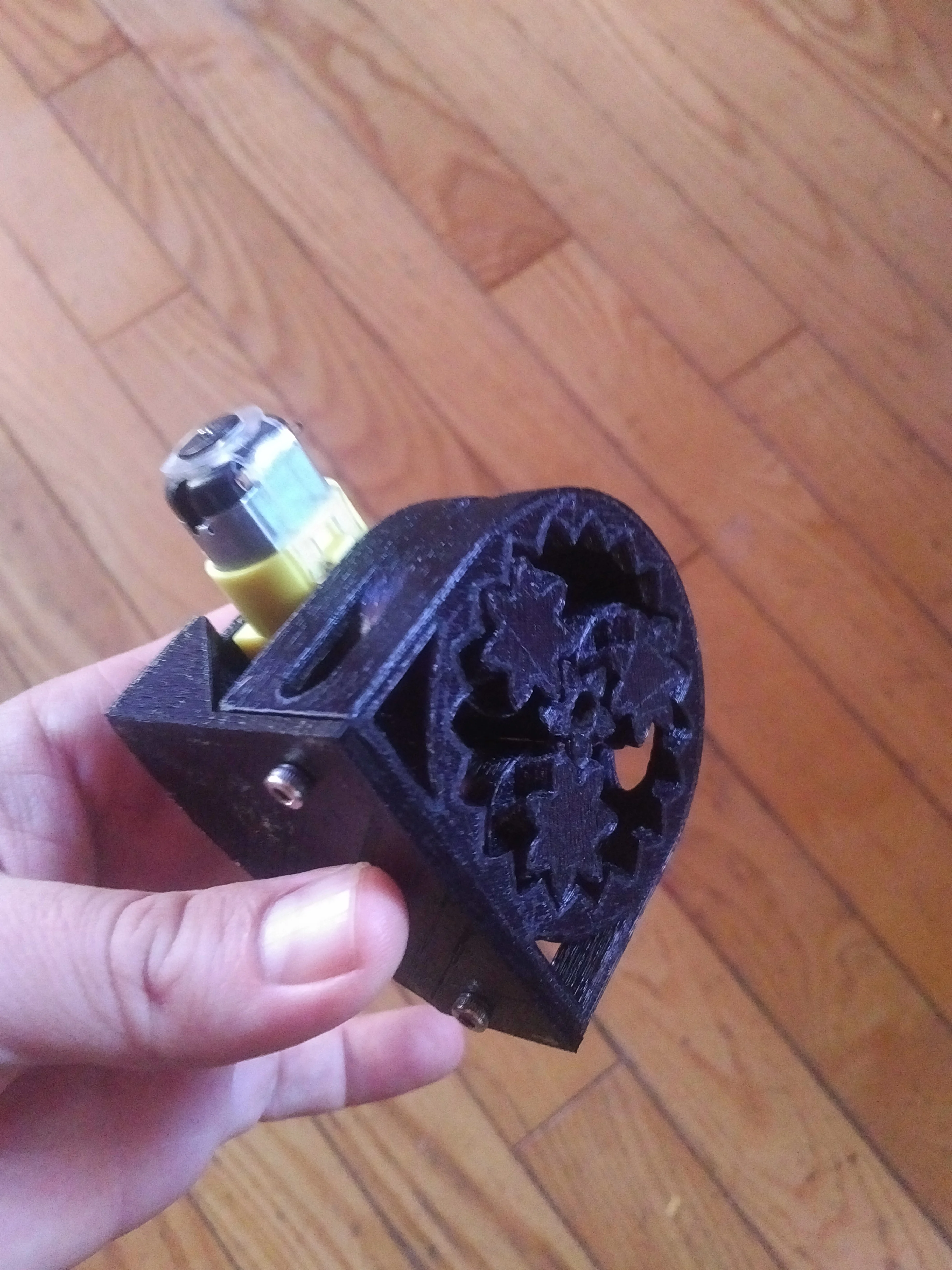 Parametric Peristaltic Pump with Mount