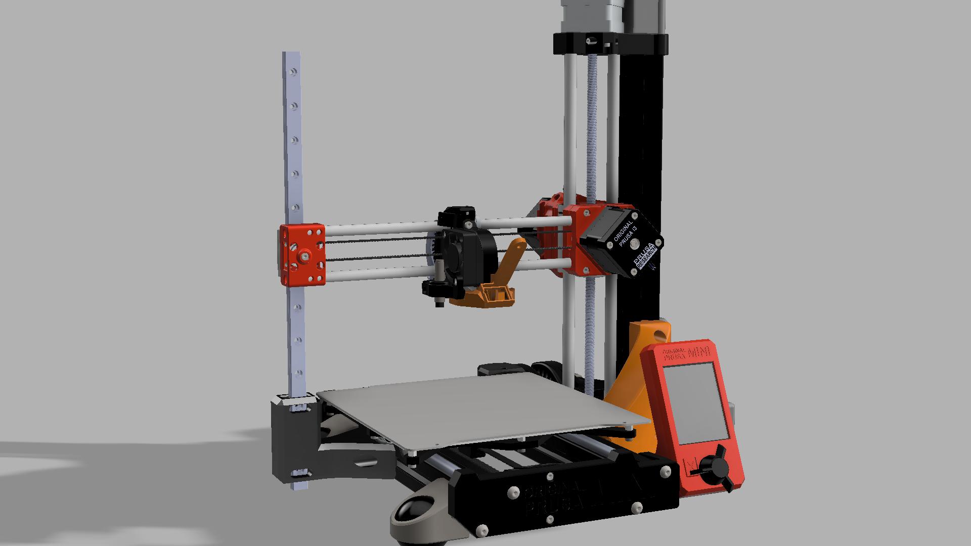 Prusa MINI linear guide on the loose side