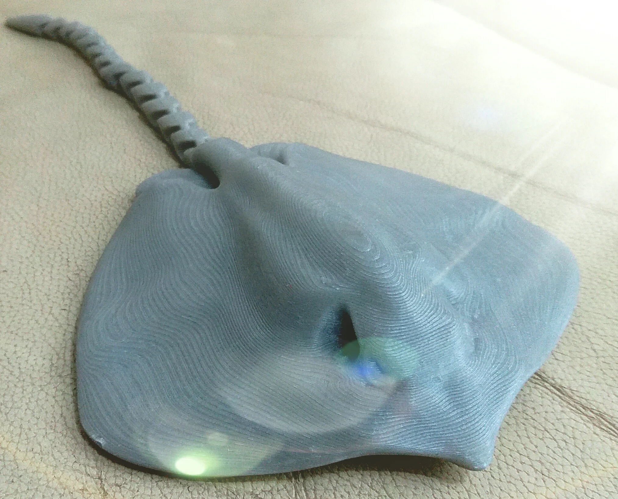 Stingray with Articulated Tail