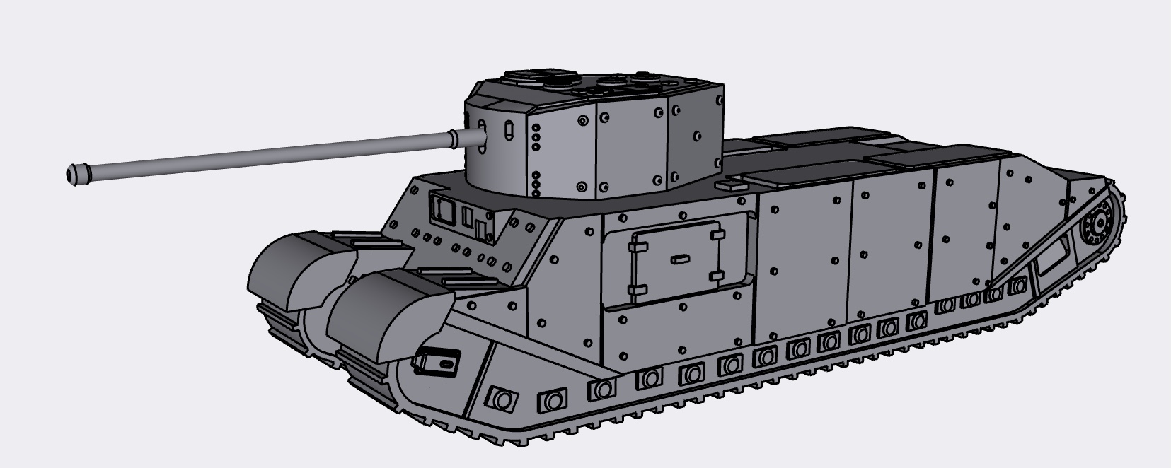Tog II experimental tank