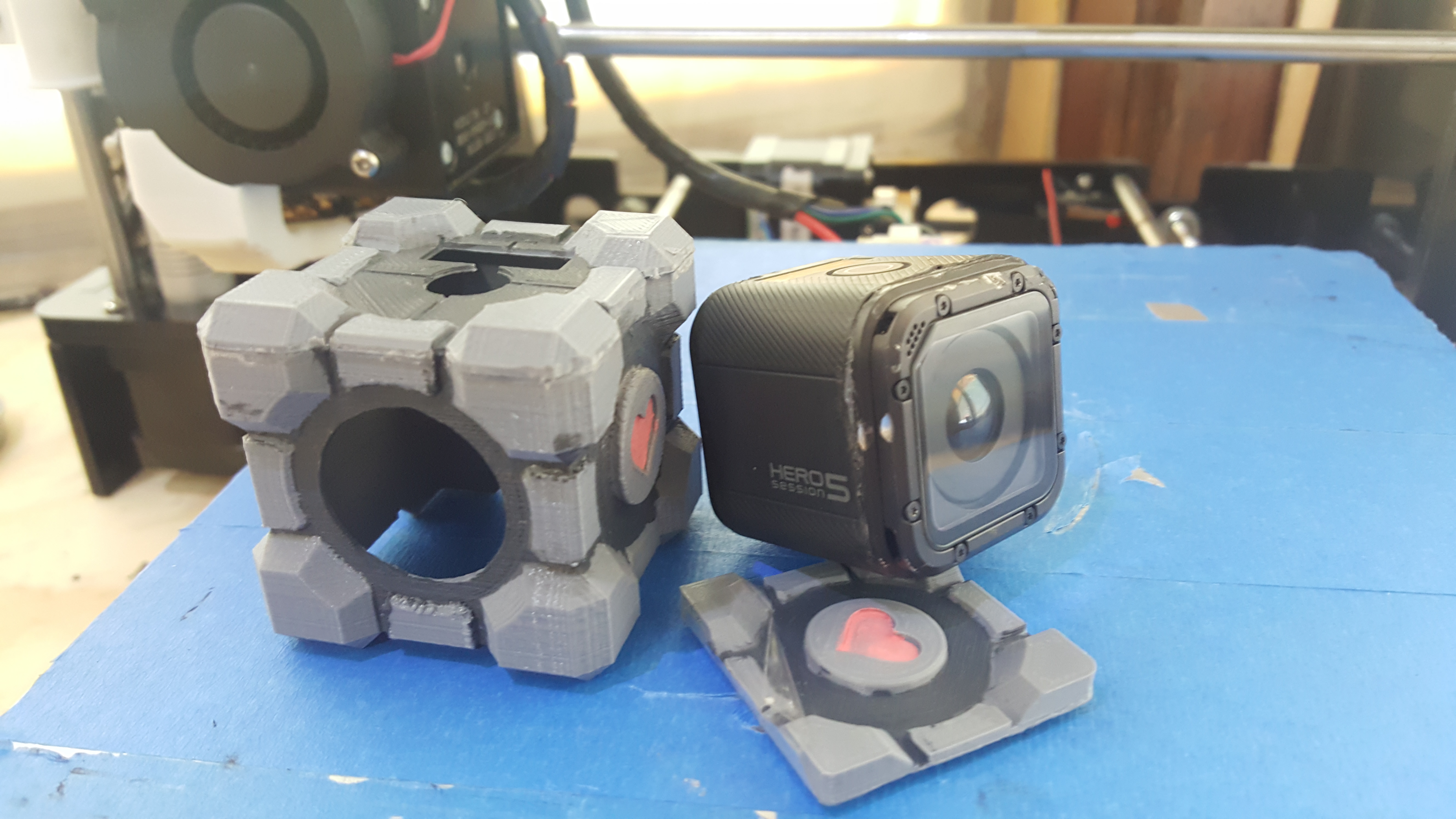 Portal Cube GoPro Hero 5 Session Case