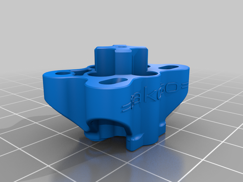 Adaptor for mounting Takoto Hotend to LGX-Lite on Troodon (No PTFE tube)