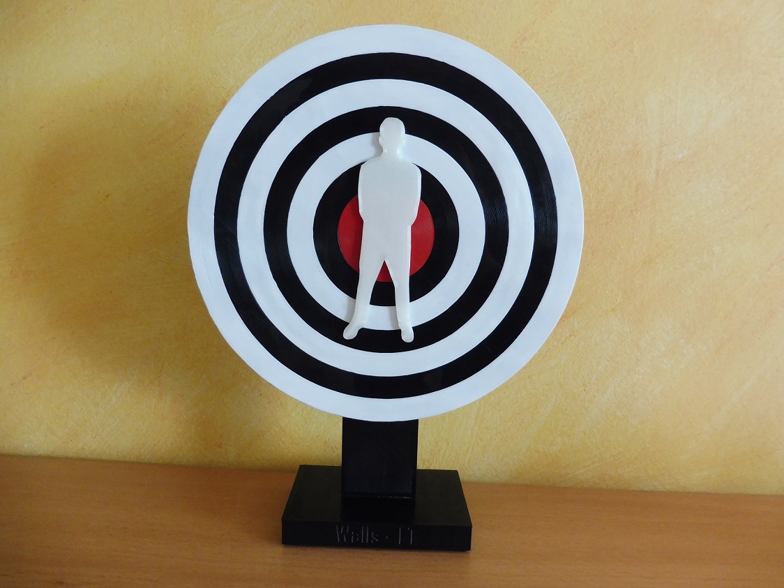 Louis Tomlinson Walls Spinning Dartboard