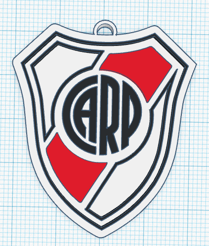 River Plate keychan