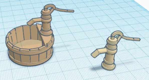 Vintage Style Manual Water Pump