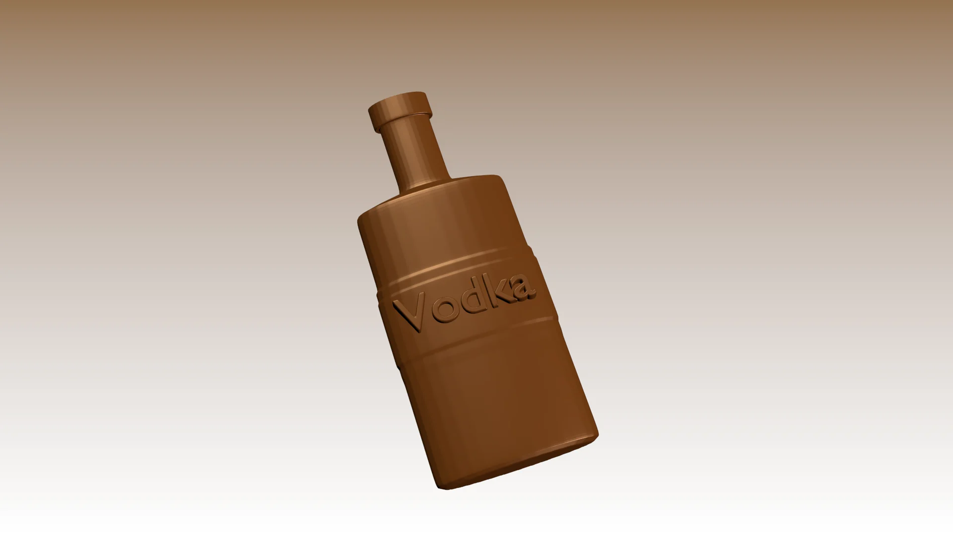 Vodka chocolate mold