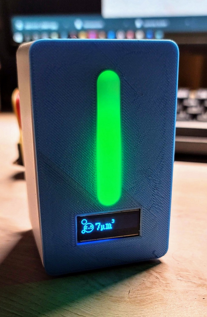Vindriktning Faceplate with oled
