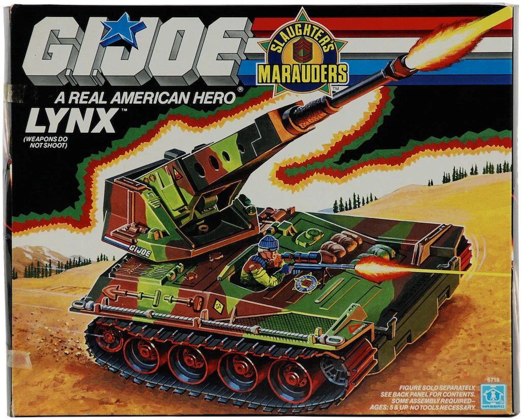 GI JOE. Slaughter's Marauder's - LYNX Tank