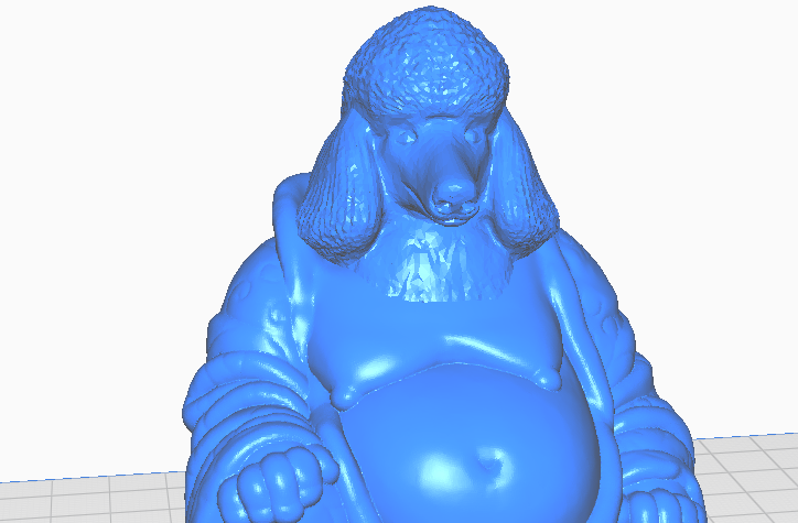 Poodle Buddha (Canine Collection)