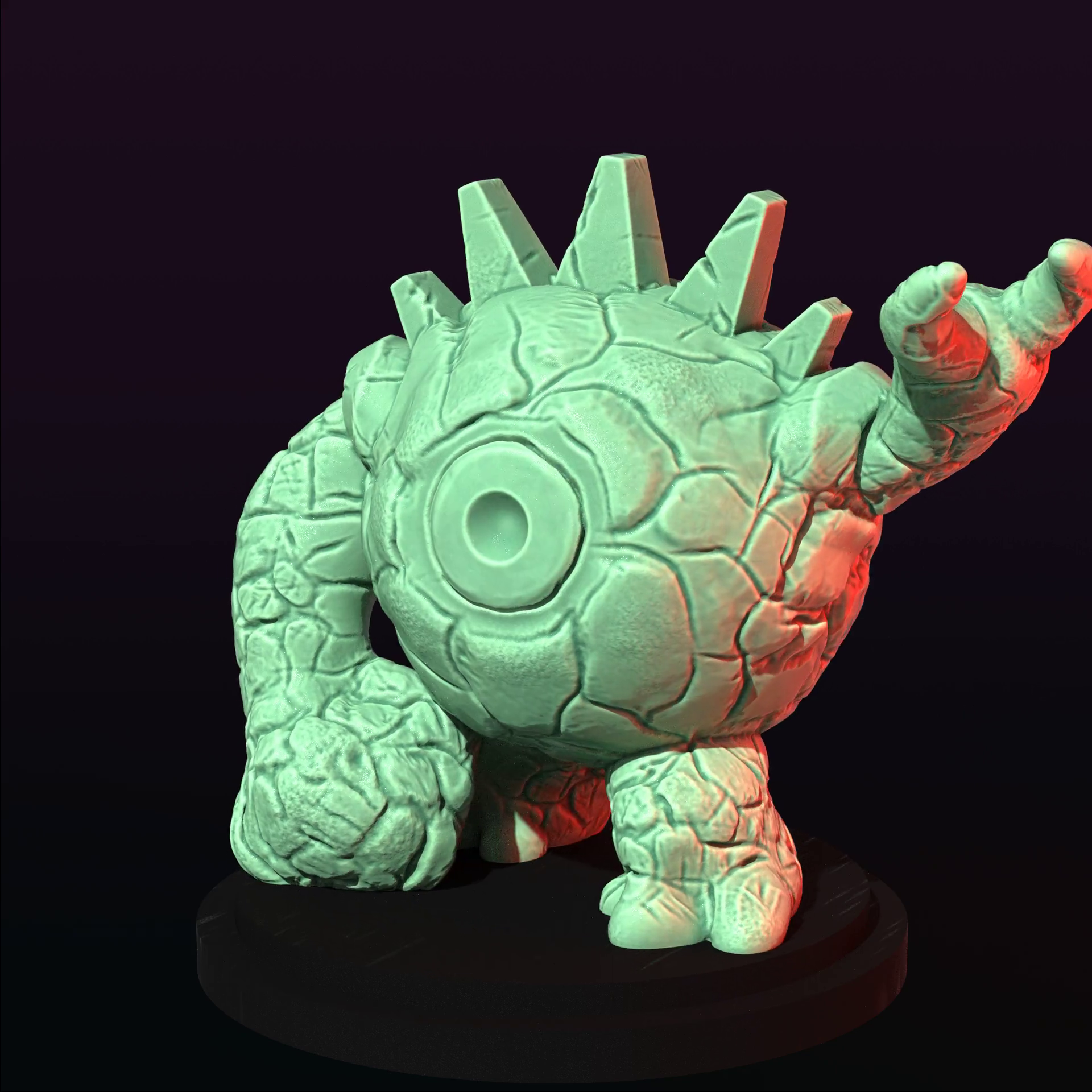 Boulder Golem (supportless)