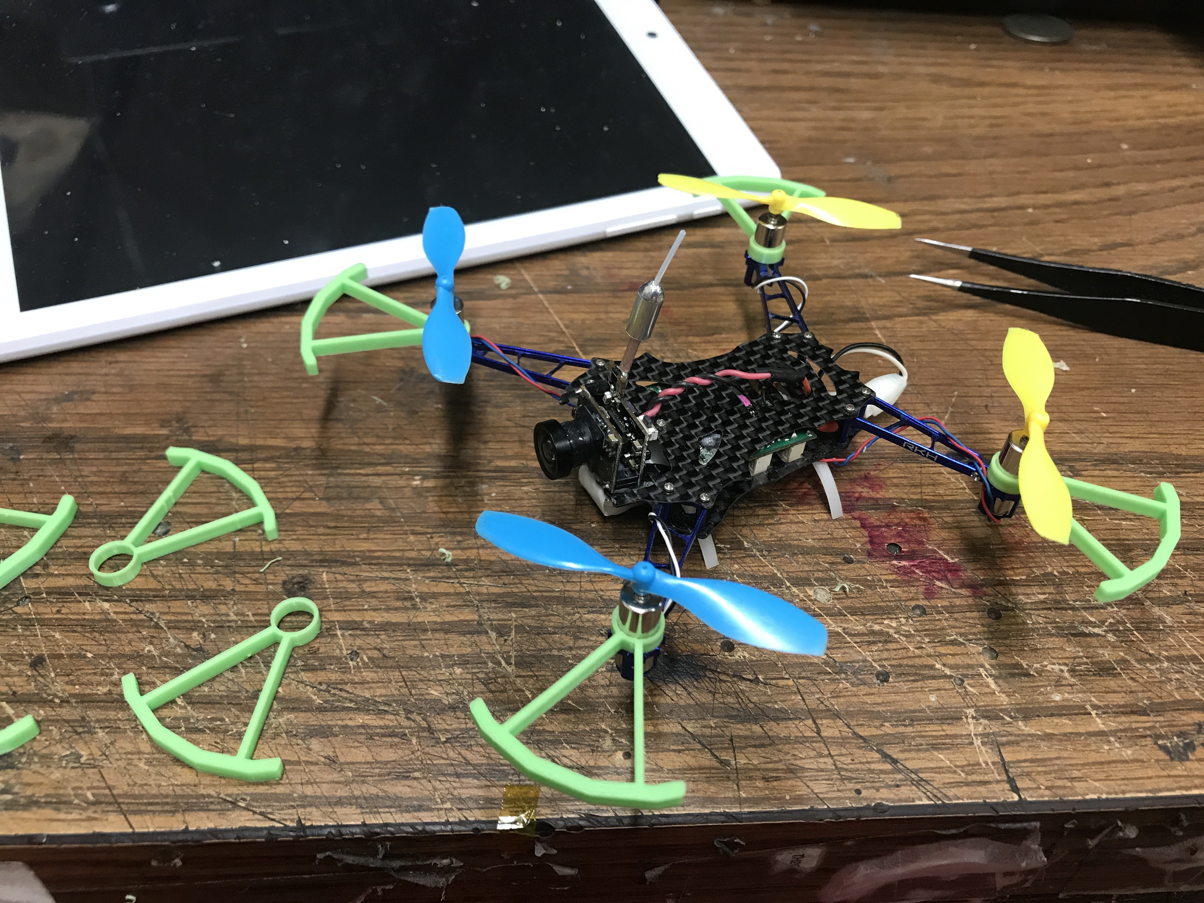 micro quad/drone prop guards for 6mm motors (Rakon NanoQX or similar)