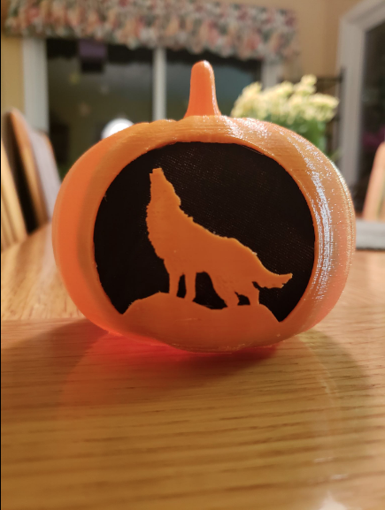 Wolf Pumpkin
