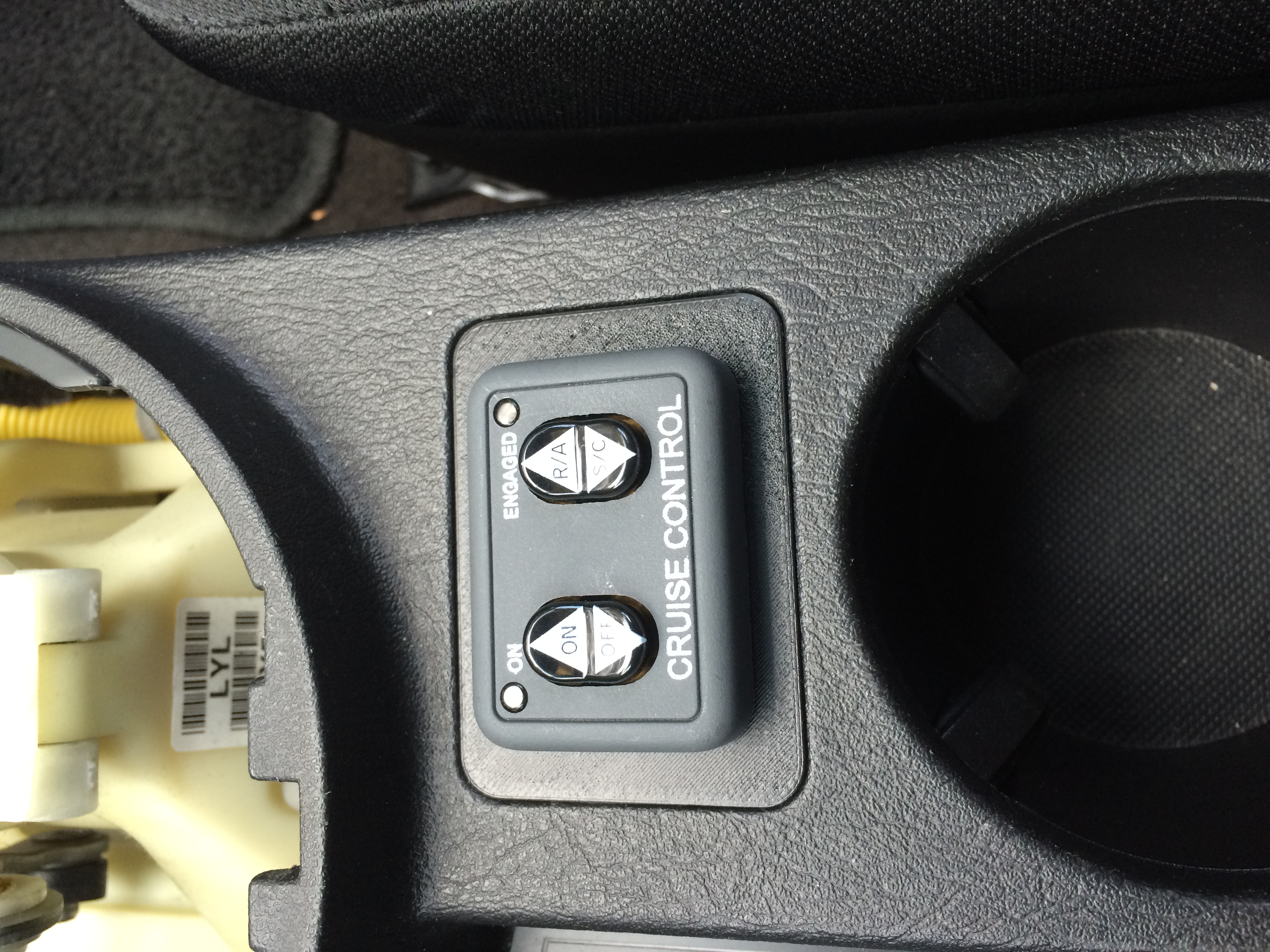 Tiburon - Rostra Cruise Control Switch Mount