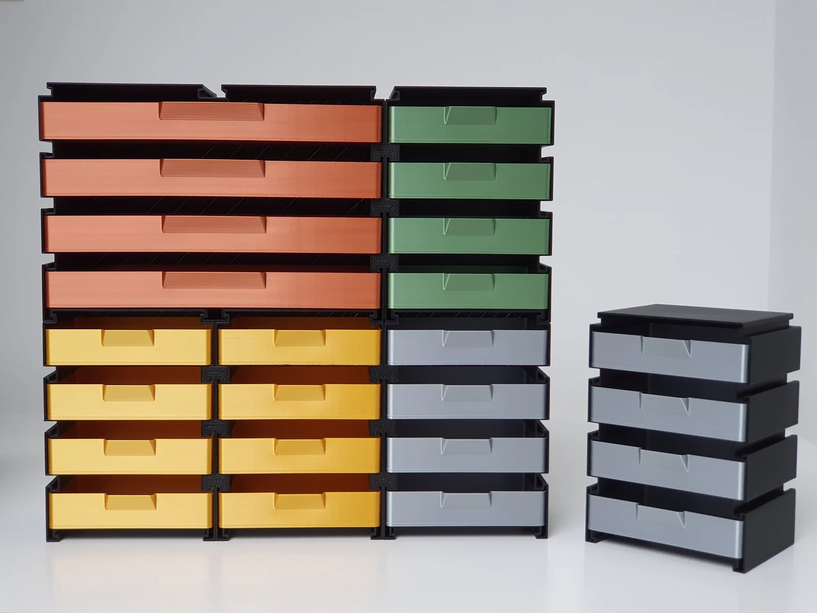 Fast-Printing Modular Drawer System  (Vase Mode)
