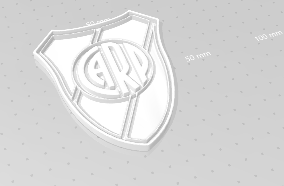 Cookie Cutter Escudo River Plate