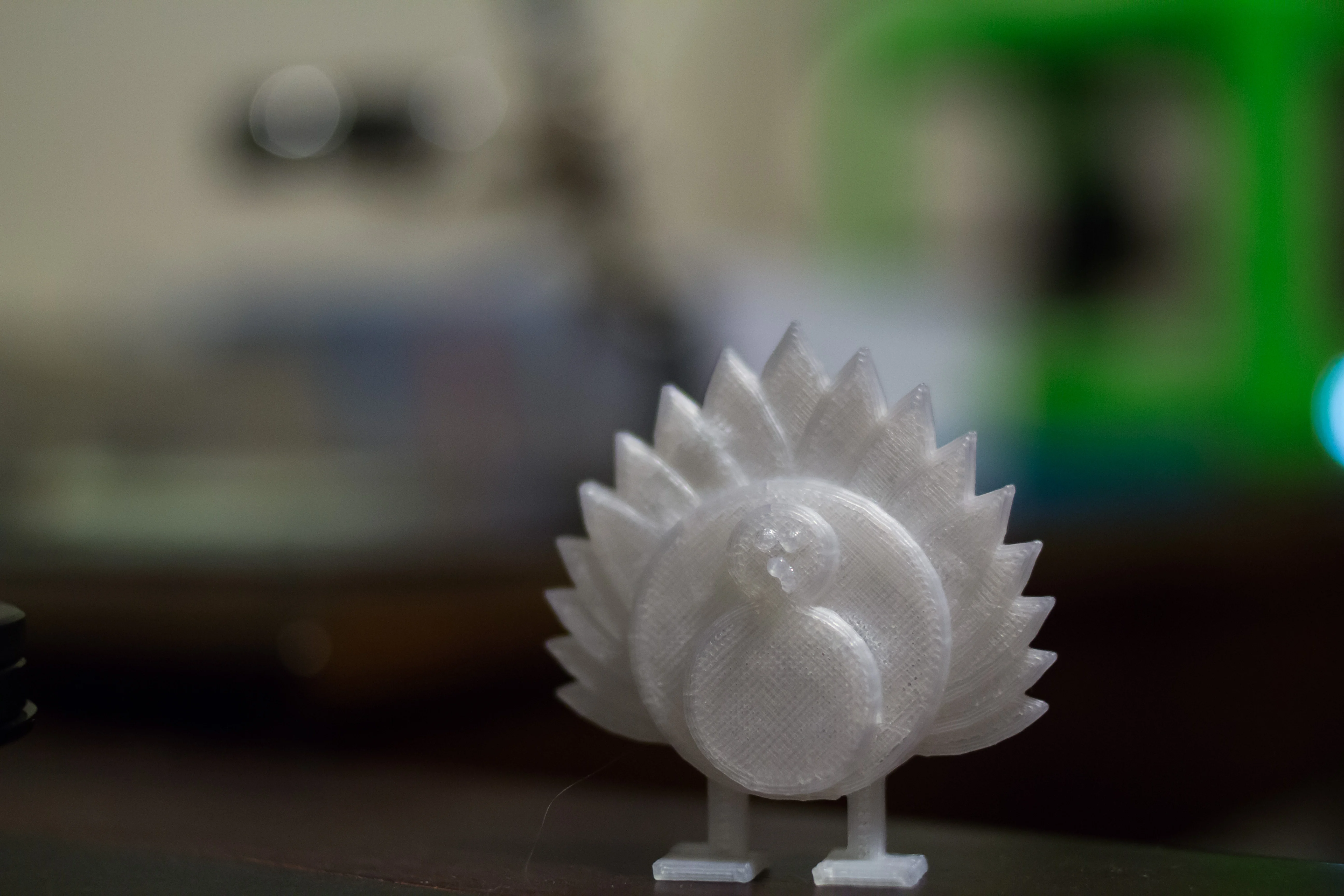 Silly little turkey model