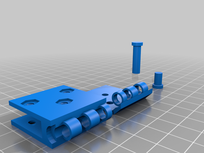 Hinge holding Plexiglass