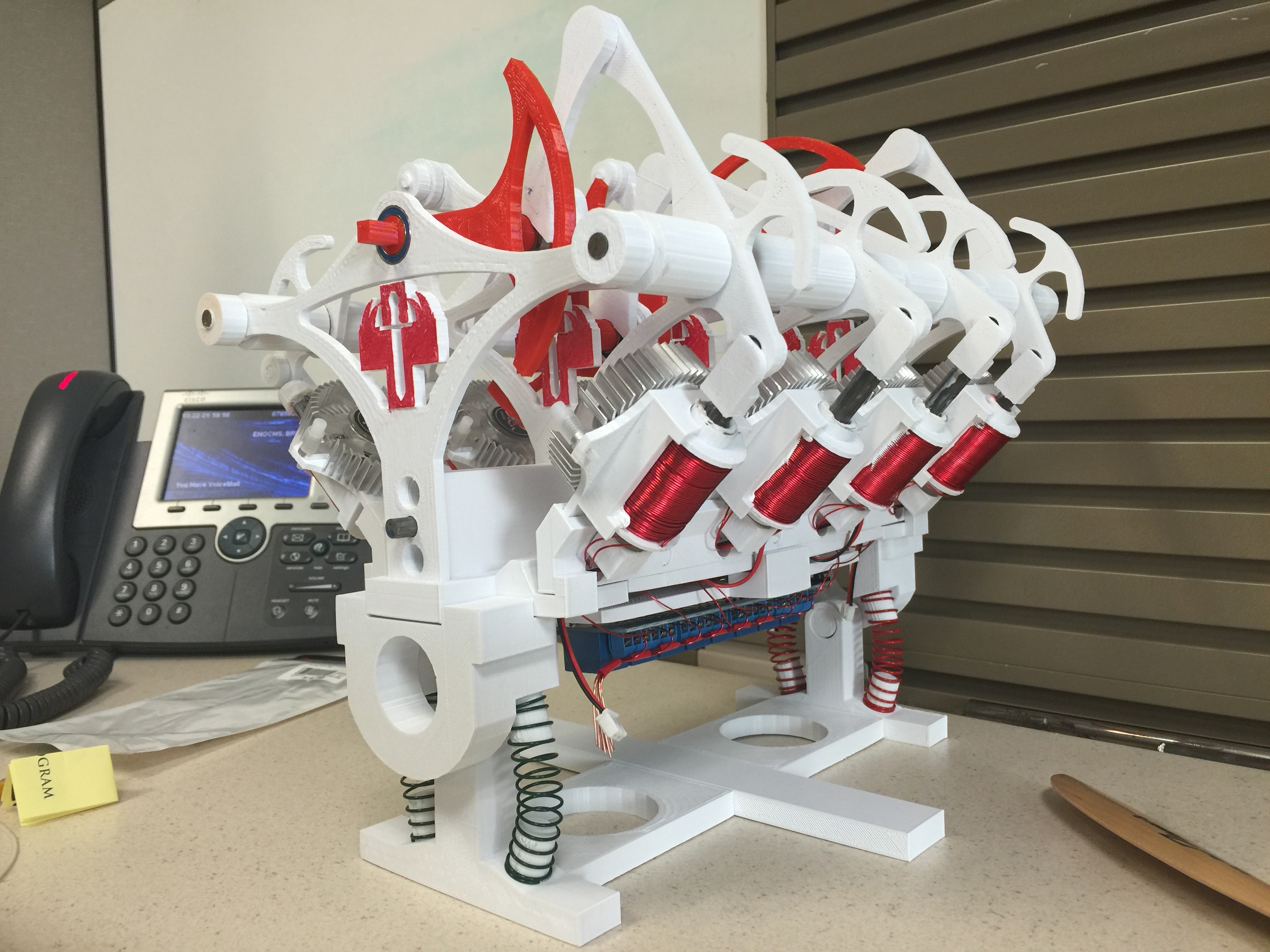 Solenoid V8 Engine