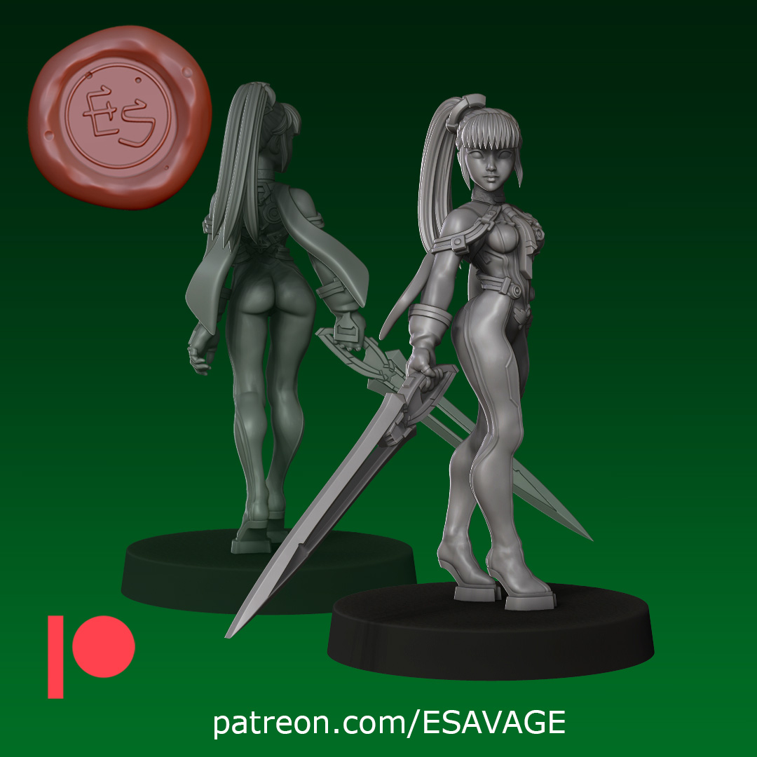 Eve - Stellar Blade 32mm Miniature