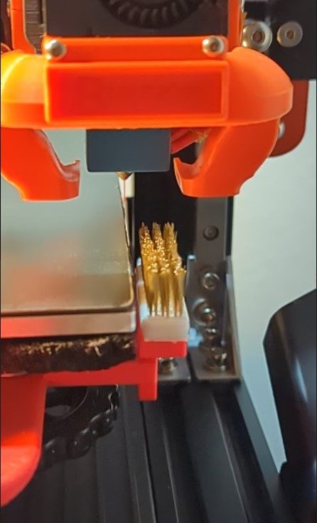Ender3 V2 Auto Nozzle Cleaning
