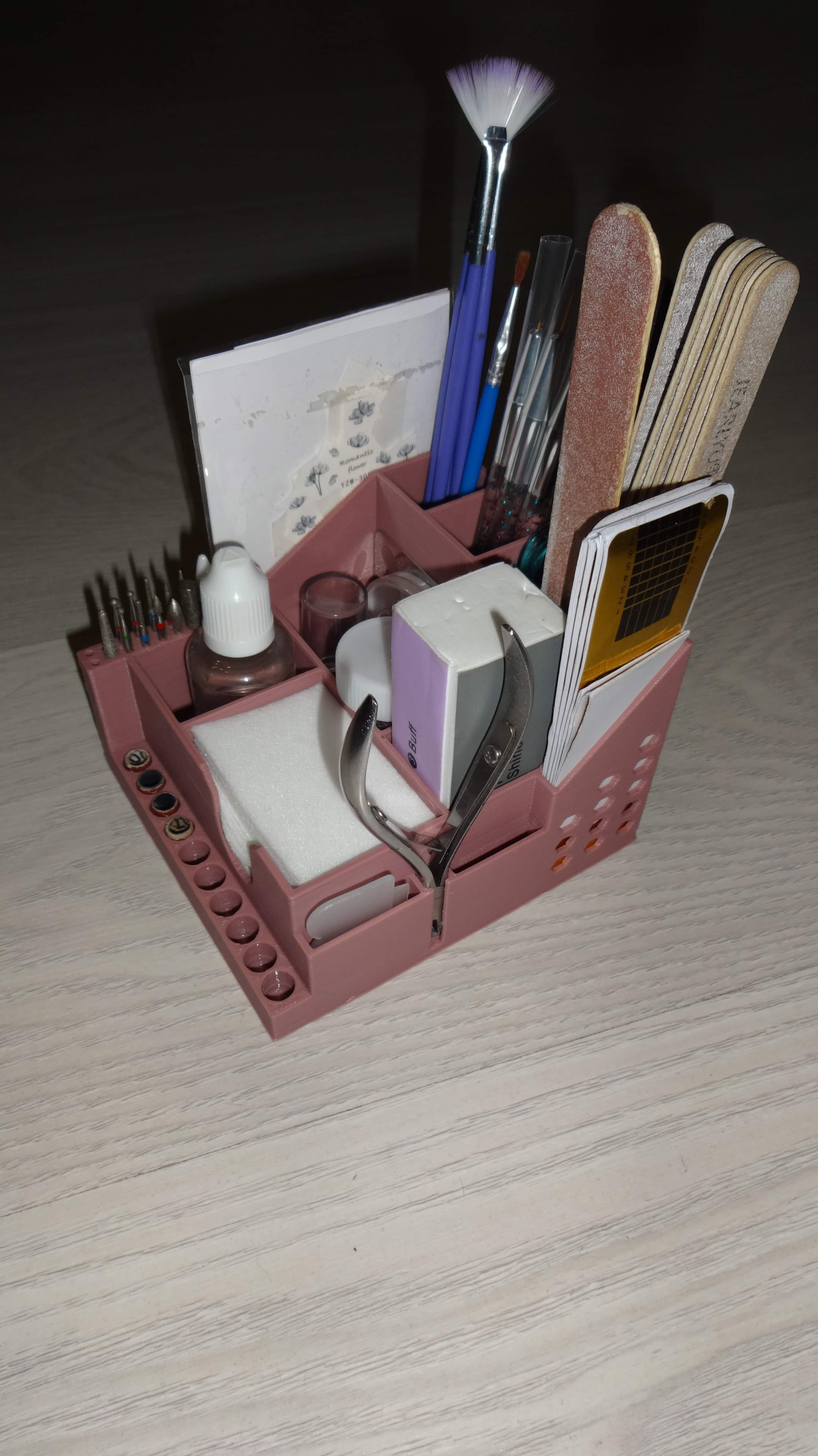 Ultimate Manicure & Pedicure Desktop Organizer