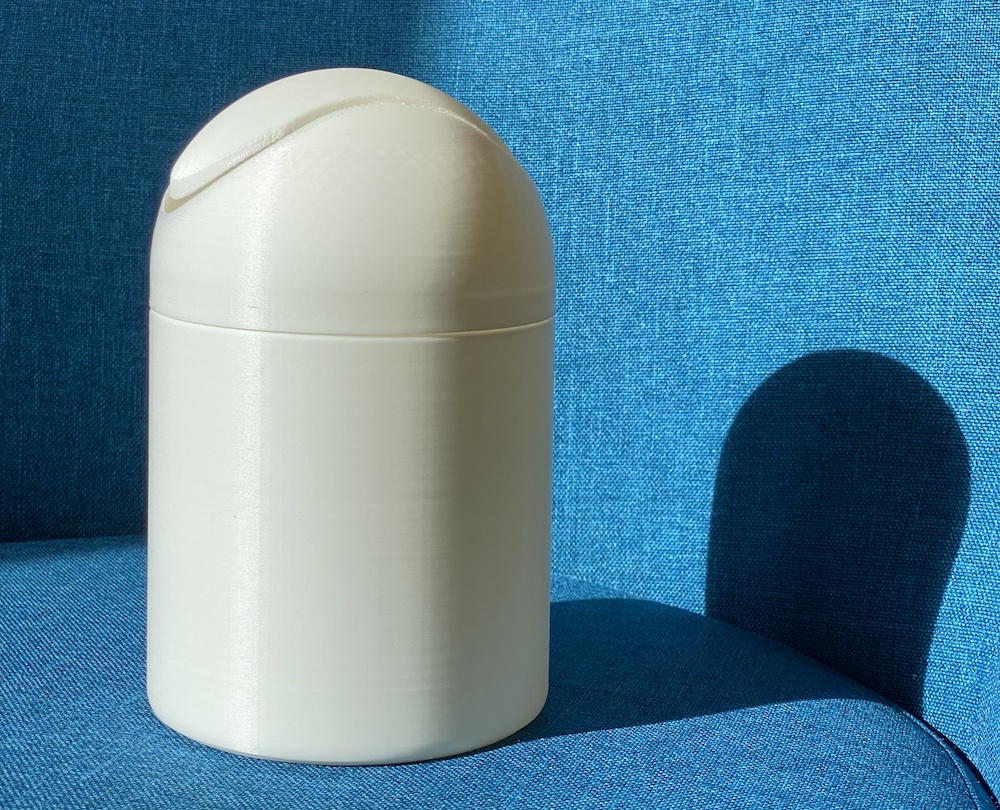 Trash Can / Waste Bin with swinging lid