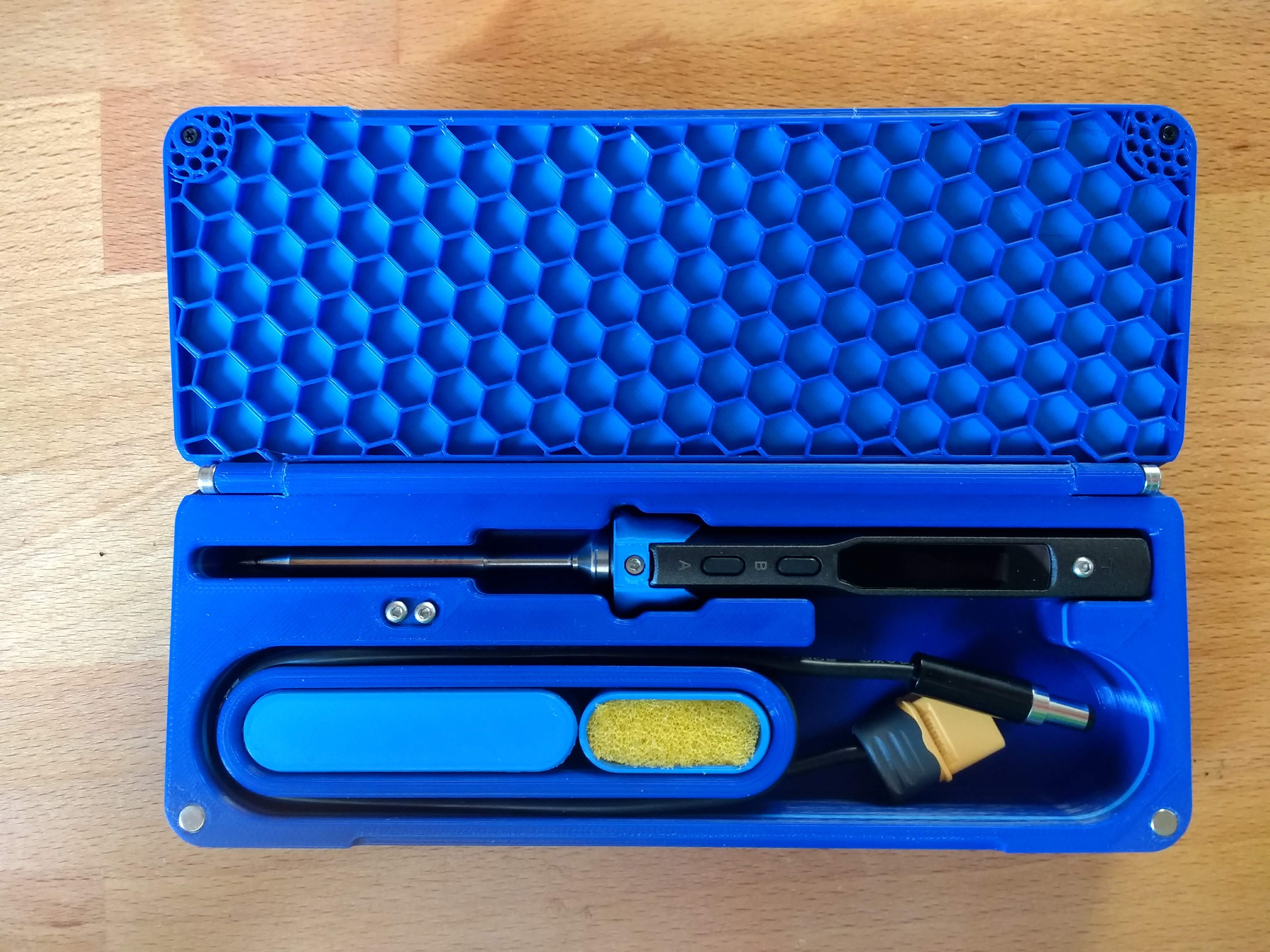 TS100 Box Case with XT60 Adapter