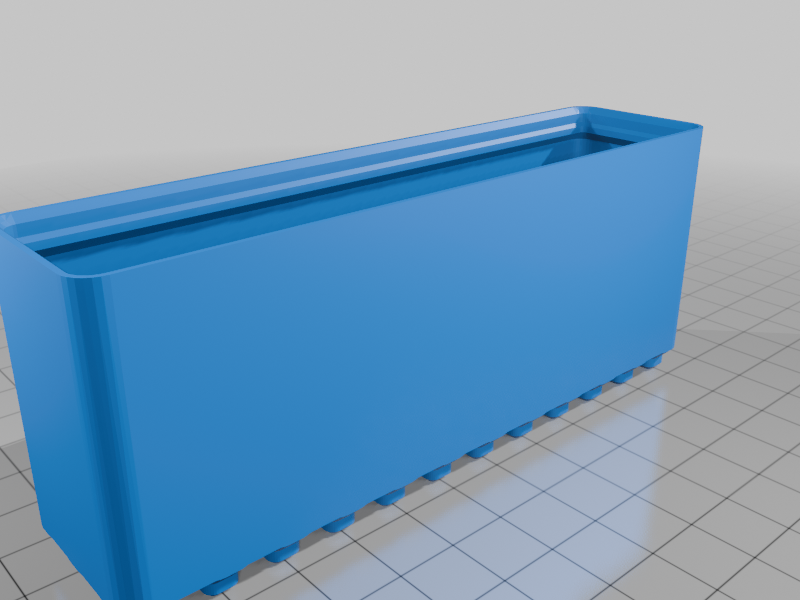 DecFinity 12x3 (120mm x 30mm) undivided bin