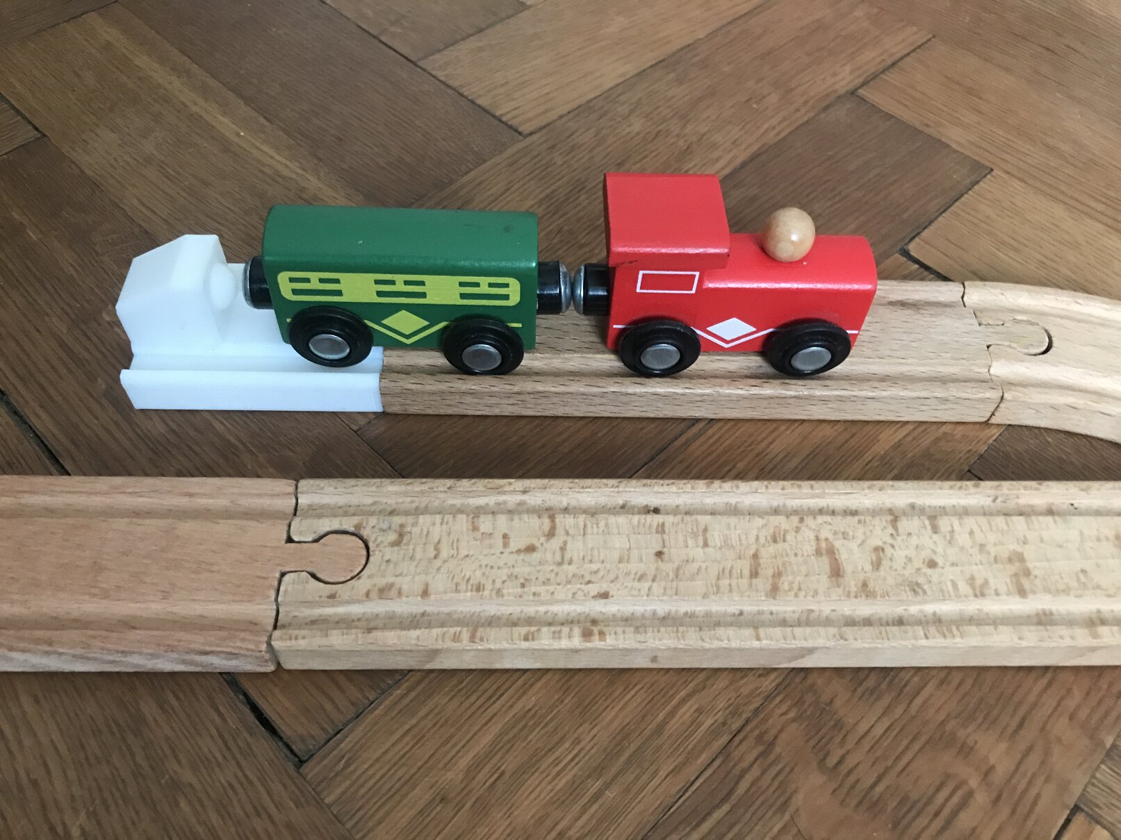 Buffer Stop - Brio/IKEA Wooden Train Track End