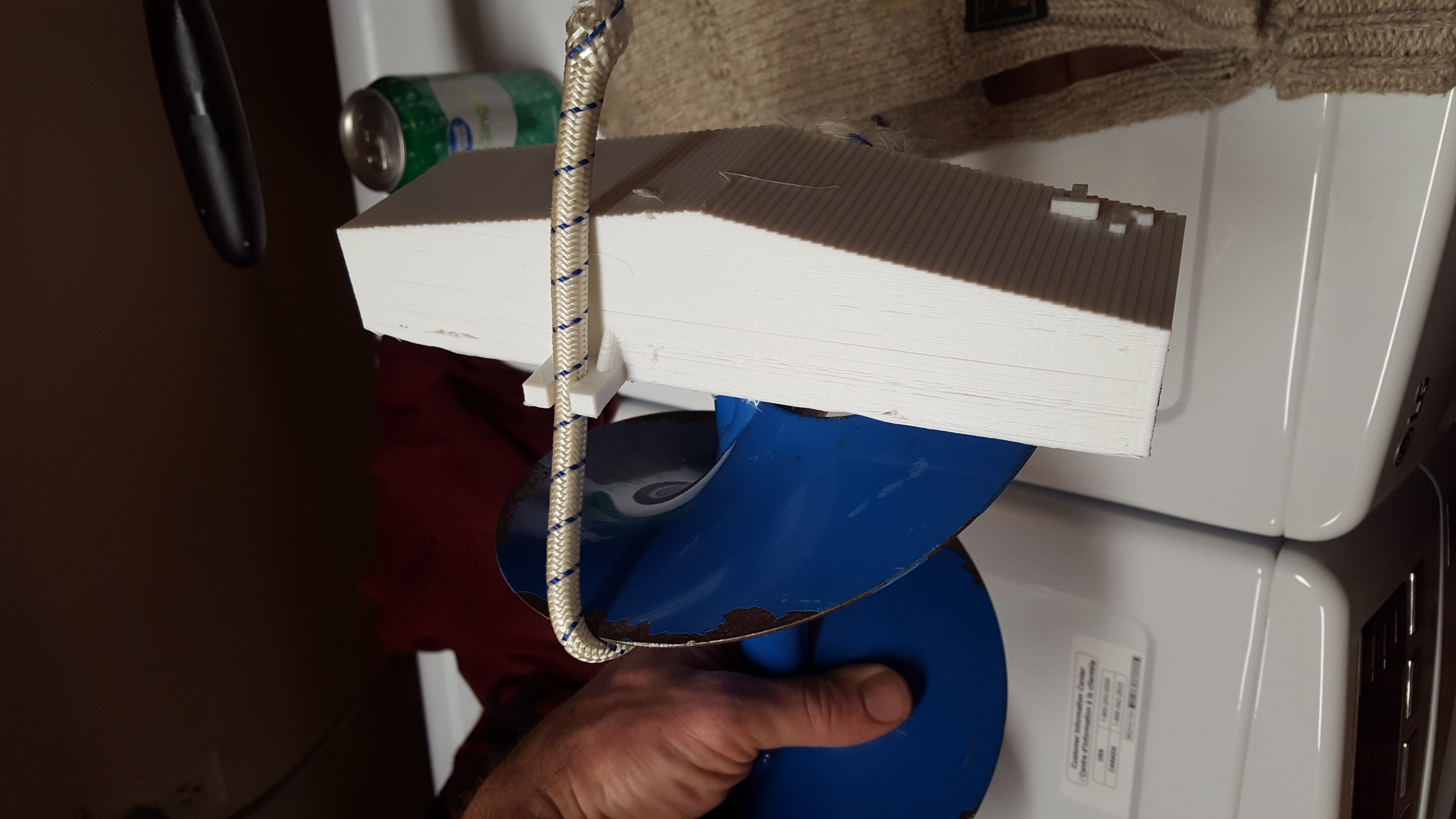 ice auger blade guard