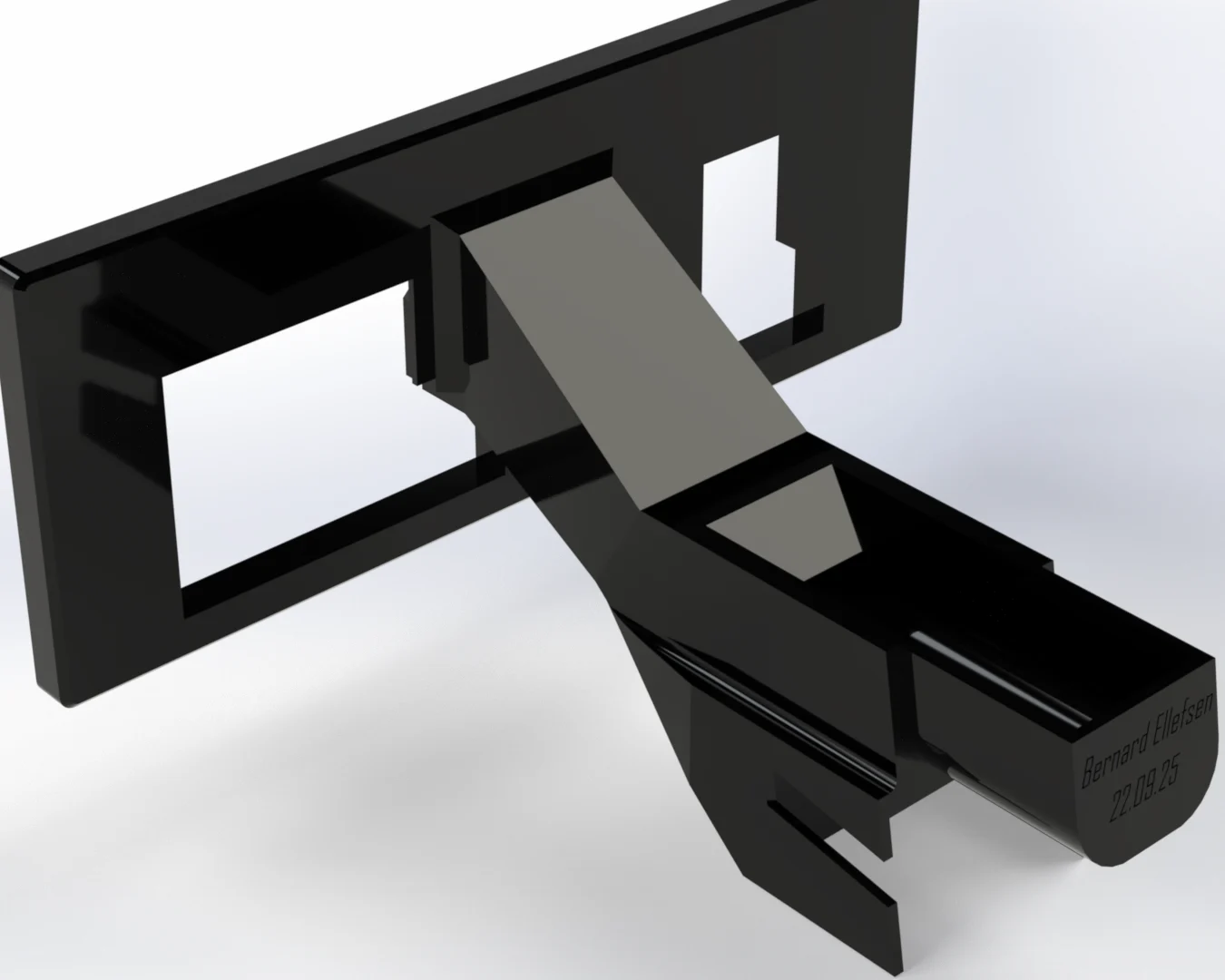 Aftermarket Android Display Bracket for W176 Mercedes A-class audio 5