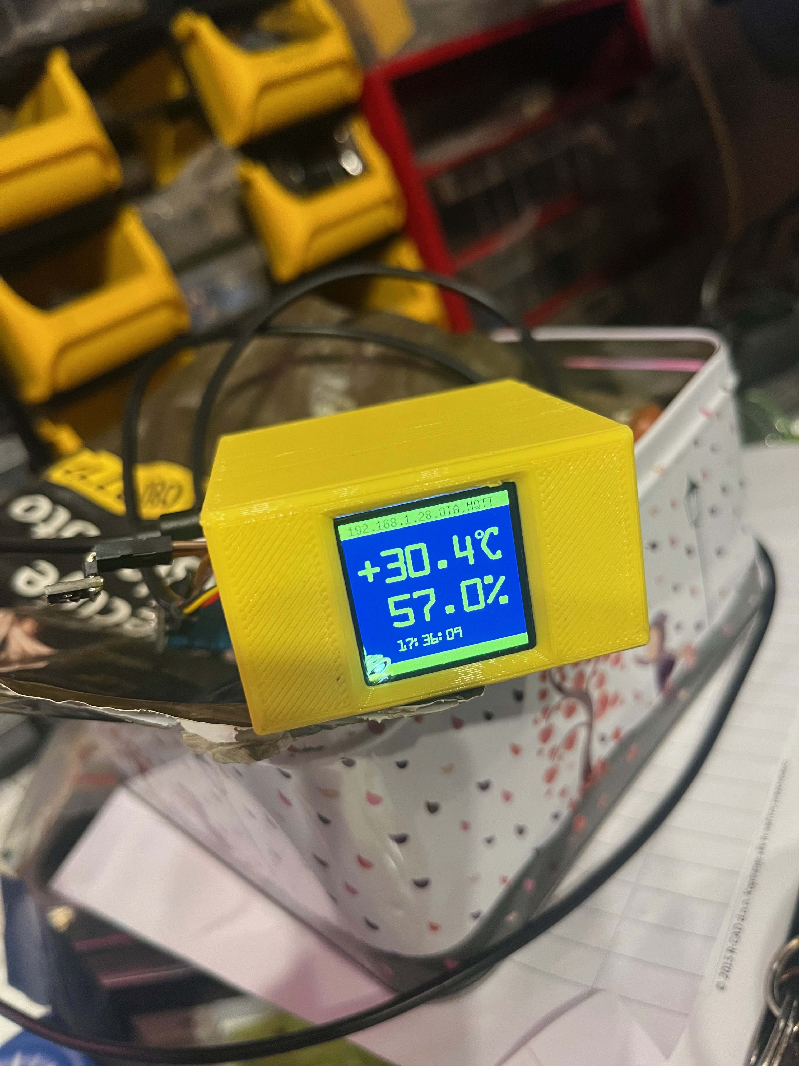 Case for NodeMCU (ESP8266) with ST7789 LCD (240*240)