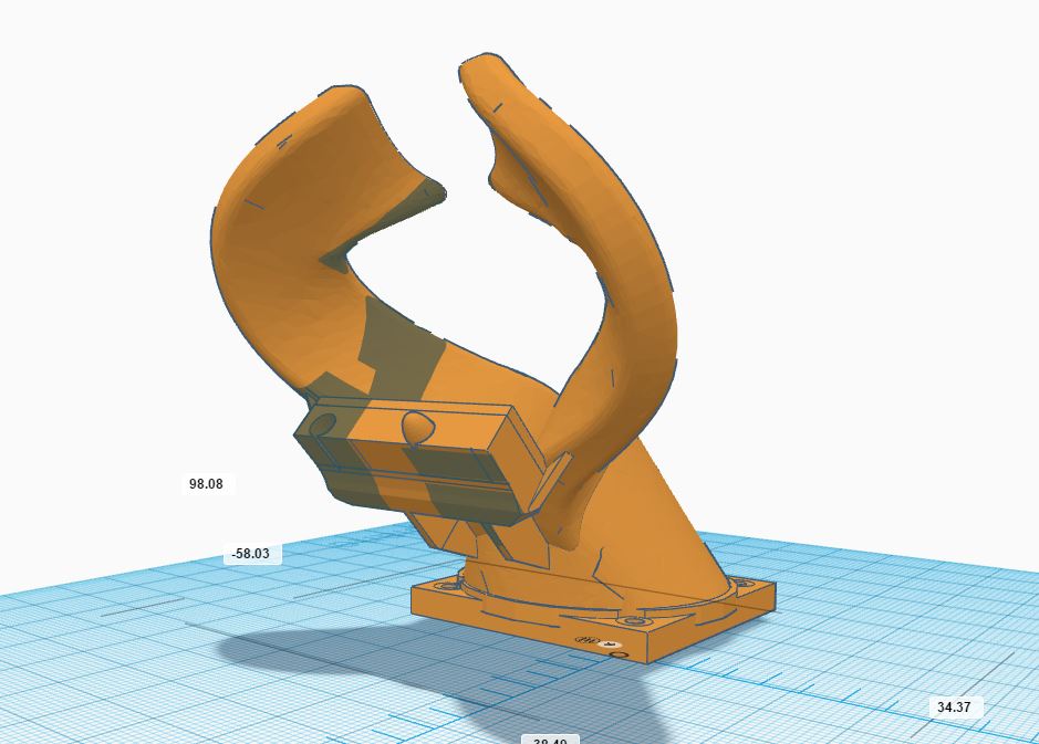 Wanhao - Monoprice i3 V2.1 Cobra Cooler for Stock Fan