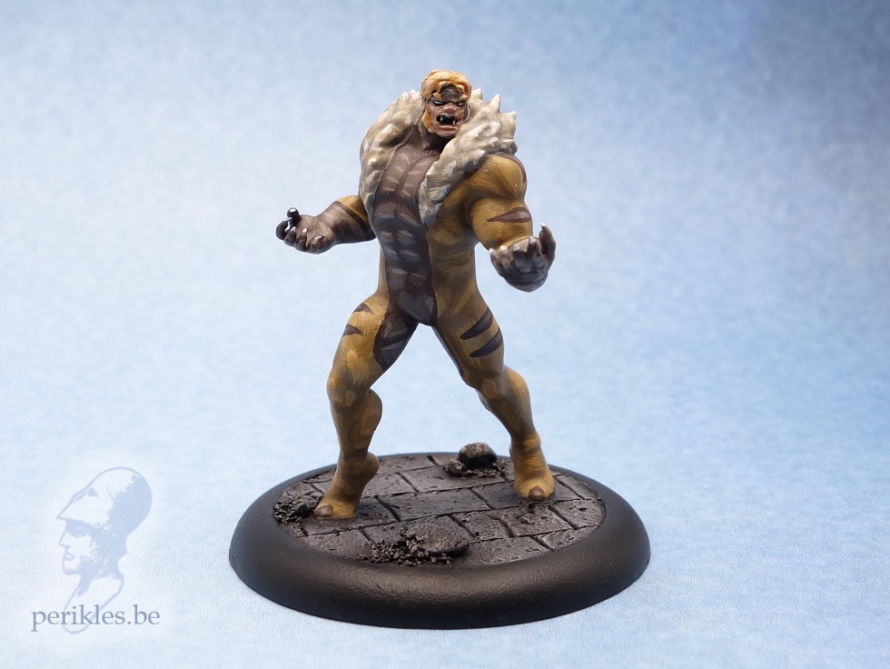 Sabretooth - X-Men (32mm Wargame Miniature - Pre-Supported)